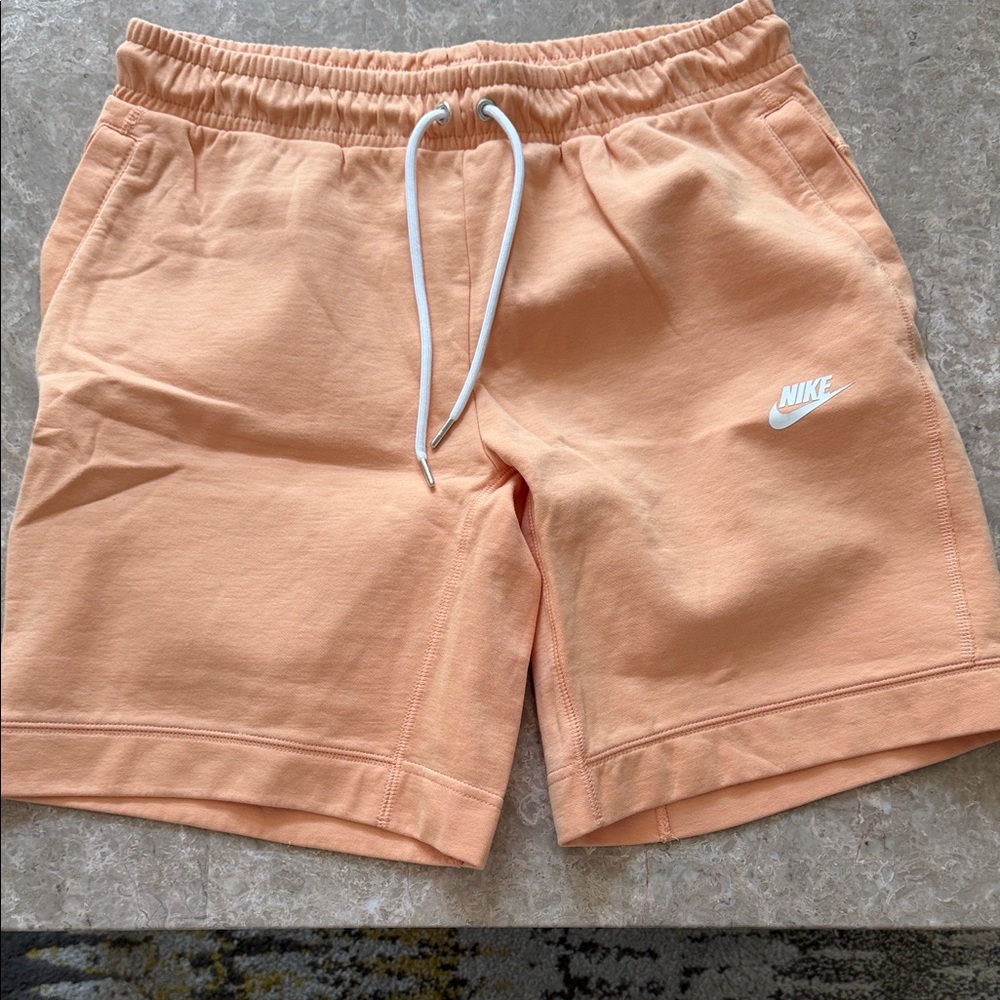 Nike Men's Athletic Shorts in Peach